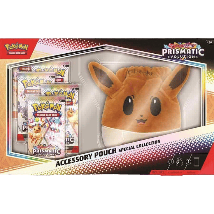 Prismatic Evolutions Accessory Pouch Special Collection - Pokemon TCG - Pokémon TCG