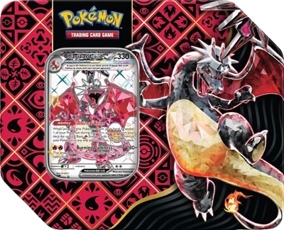 Paldean Fates Tin - Charizard ex - Pokemon TCG - Pokémon TCG
