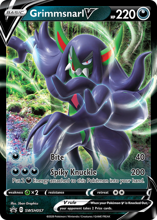 Grimmsnarl V - 57/307 - holofoil - SWSH Black Star Promos