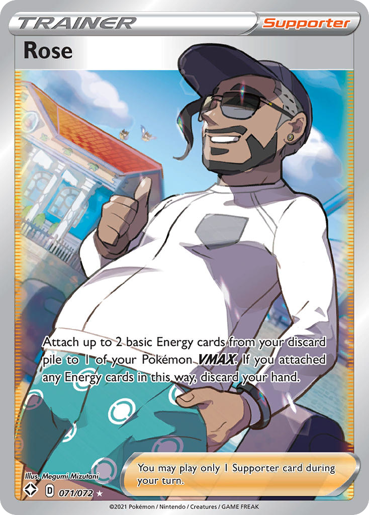 Rose - 071/072 - holofoil - Shining Fates