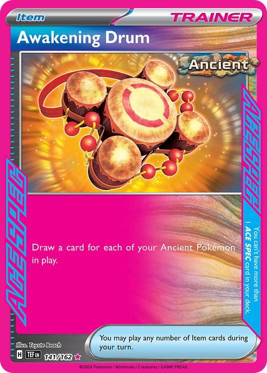 Awakening Drum - 141/162 - holofoil - Temporal Forces