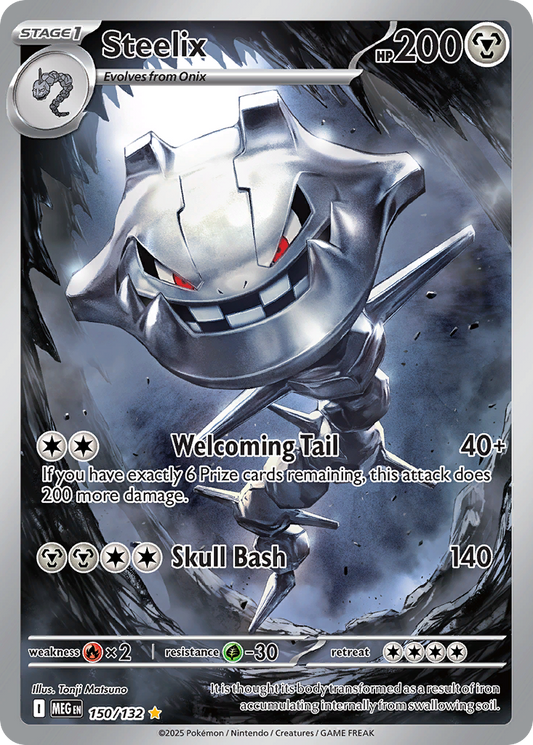 Steelix - 150/132 - holofoil - Mega Evolution