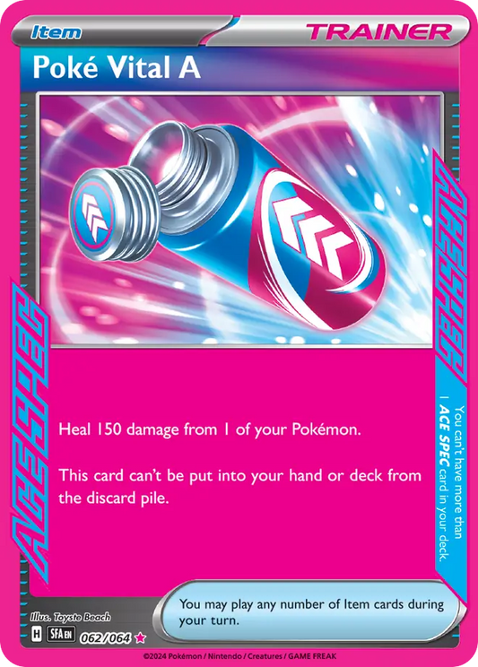 Poké Vital A - 062/064 - holofoil - Shrouded Fable