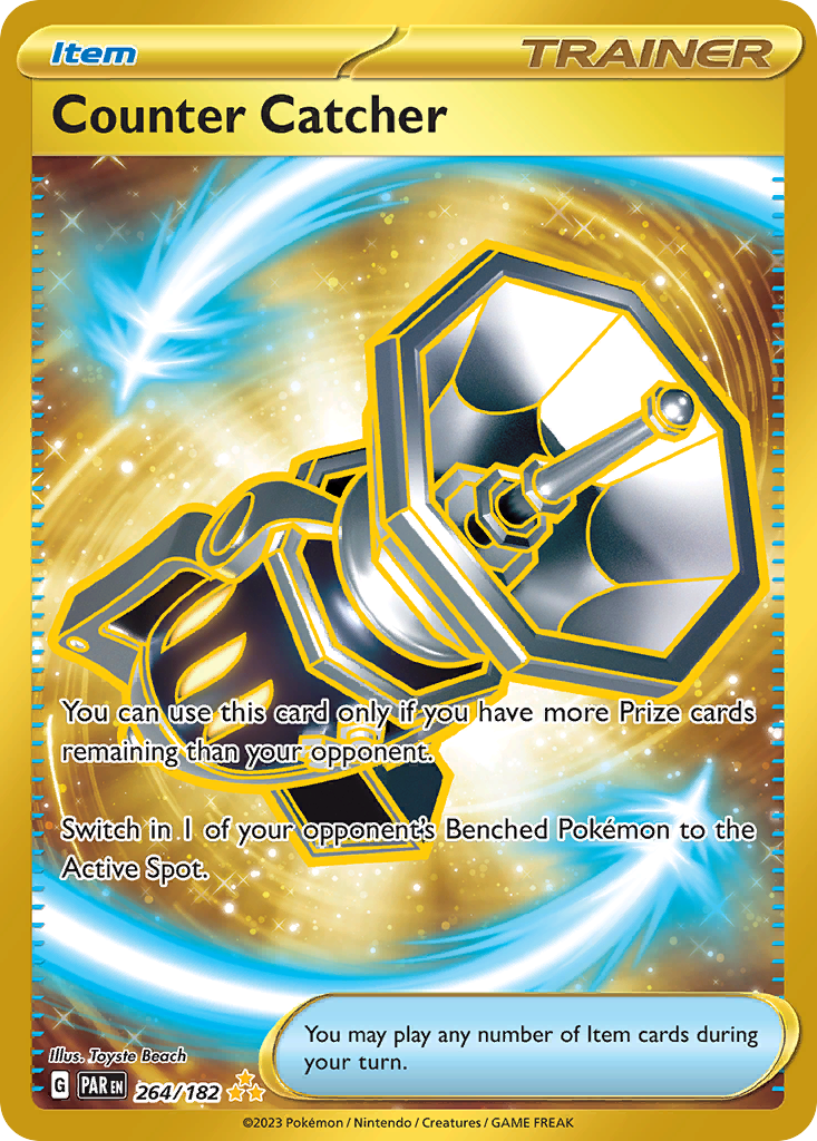 Counter Catcher - 264/182 - holofoil - Paradox Rift