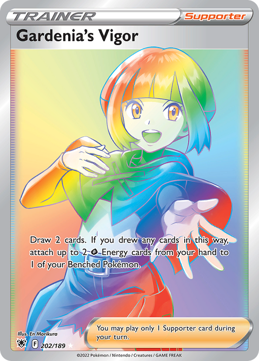 Gardenia's Vigor - 202/189 - holofoil - Astral Radiance