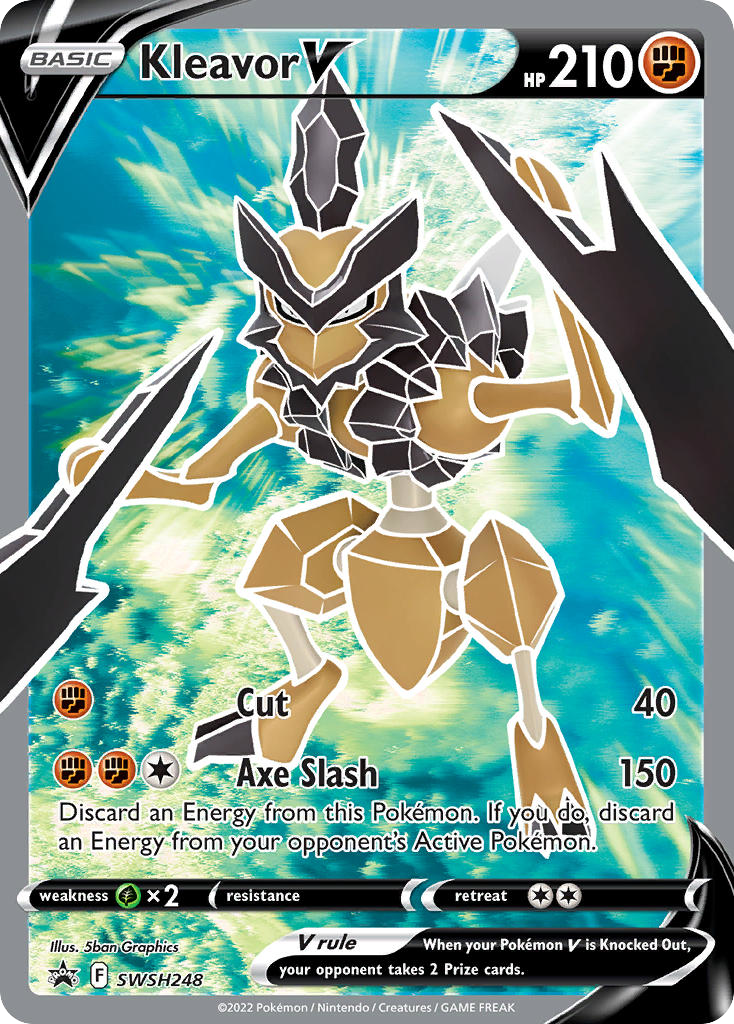 Kleavor V - 248/307 - holofoil - SWSH Black Star Promos