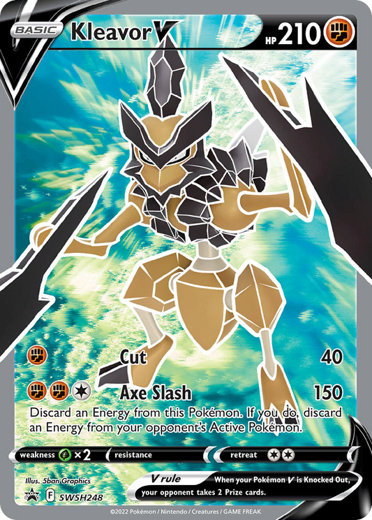 Kleavor V - 248/307 - holofoil - SWSH Black Star Promos