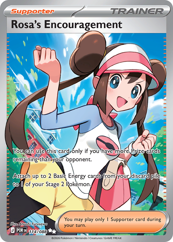 Rosa's Encouragement - 114/088 - holofoil - Perfect Order