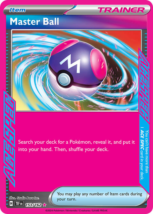 Master Ball - 153/162 - holofoil - Temporal Forces