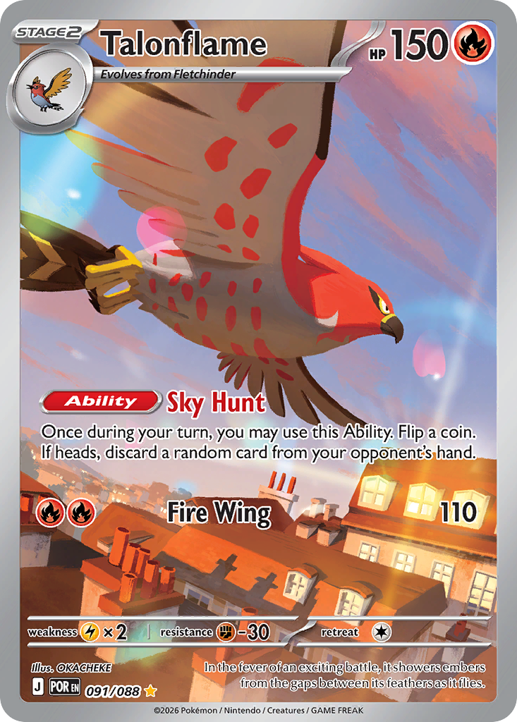Talonflame - 091/088 - holofoil - Perfect Order