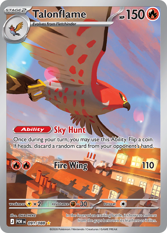 Talonflame - 091/088 - holofoil - Perfect Order