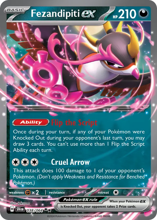 Fezandipiti ex - 038/064 - holofoil - Shrouded Fable