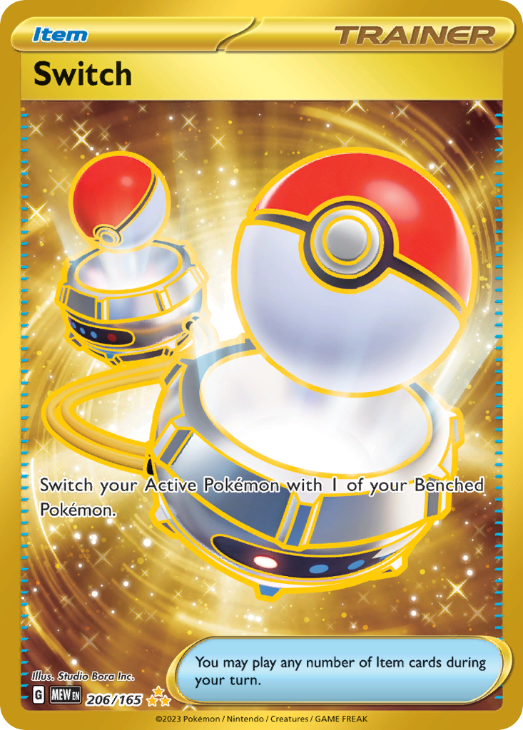 Switch - 206/165 - holofoil - 151