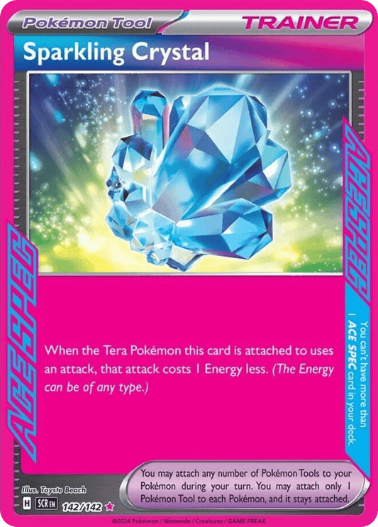 Sparkling Crystal - 142/142 - holofoil - Stellar Crown