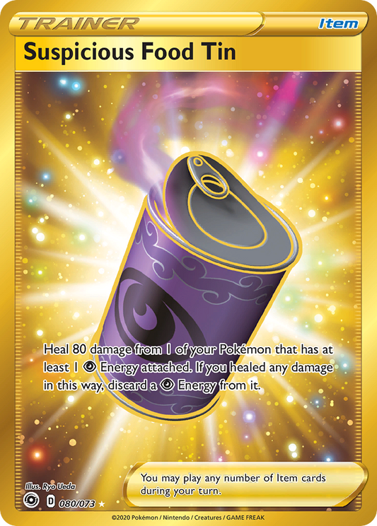 Suspicious Food Tin - 080/073 - holofoil - Champion's Path