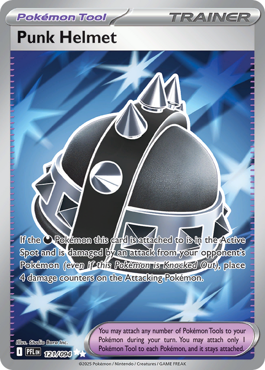 Punk Helmet - 121/094 - holofoil - Phantasmal Flames