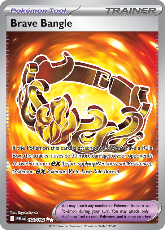 Brave Bangle - 104/084 - holofoil - Pitch Black