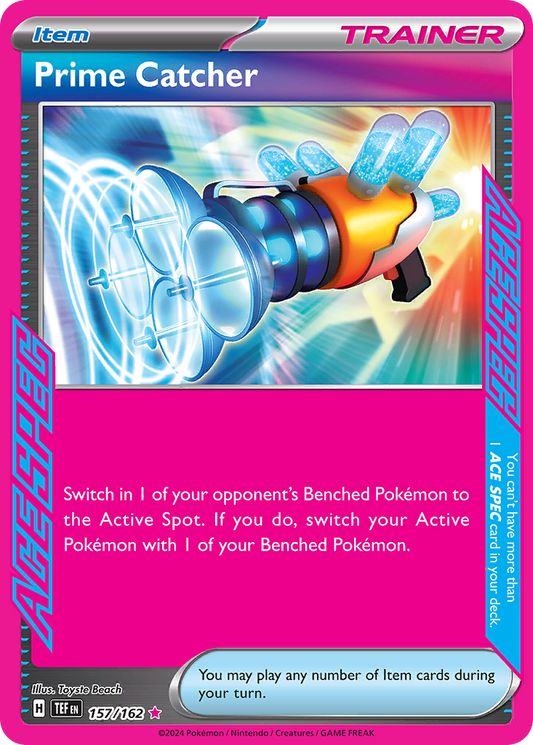 Prime Catcher - 157/162 - holofoil - Temporal Forces