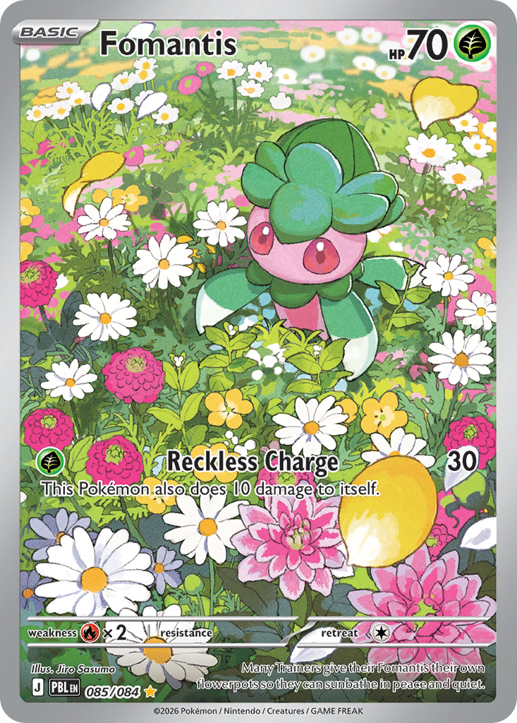 Fomantis - 085/084 - holofoil - Pitch Black
