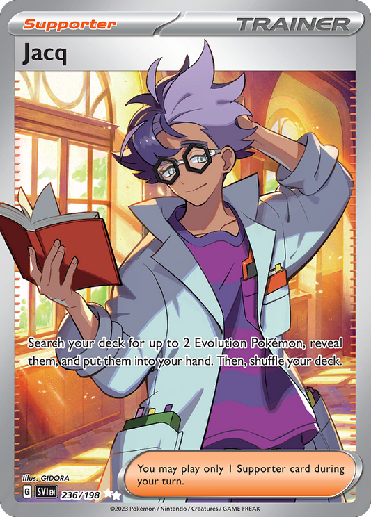 Jacq - 236/198 - holofoil - Scarlet & Violet