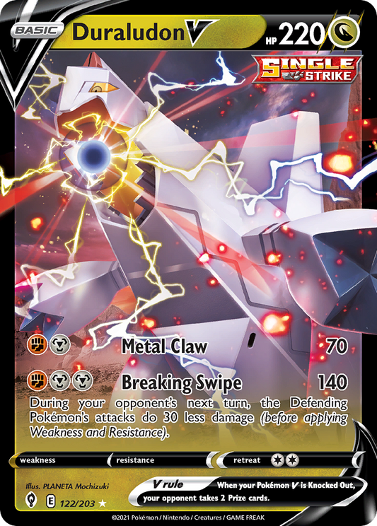 Duraludon V - 122/203 - holofoil - Evolving Skies