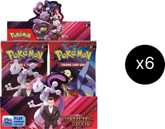 Destined Rivals Booster Box Case - Pokemon TCG - Pokémon TCG