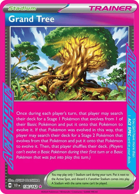 Grand Tree - 136/142 - holofoil - Stellar Crown