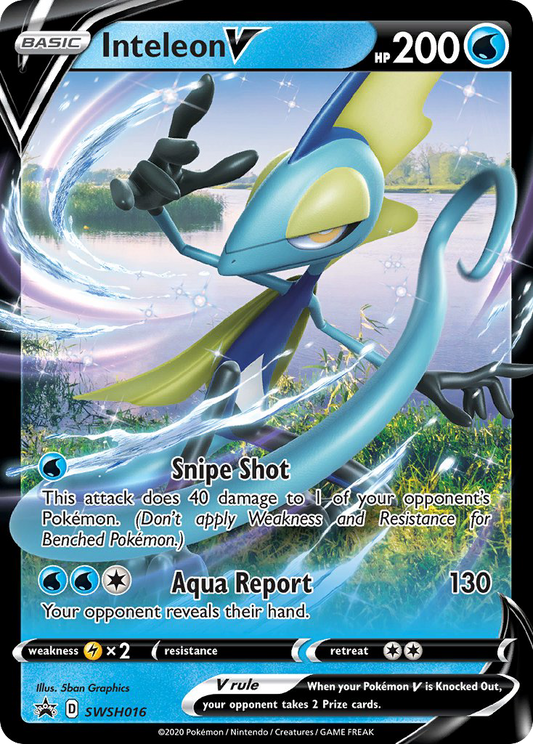 Inteleon V - 16/307 - holofoil - SWSH Black Star Promos