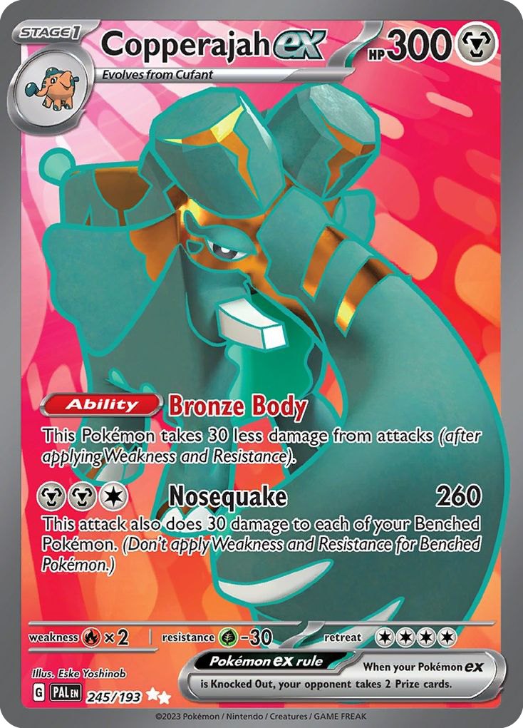 Copperajah ex - 245/193 - holofoil - Paldea Evolved
