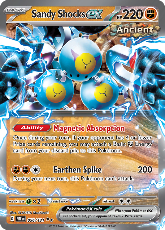 Sandy Shocks ex - 056/131 - holofoil - Prismatic Evolutions