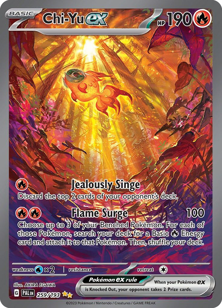 Chi-Yu ex - 259/193 - holofoil - Paldea Evolved