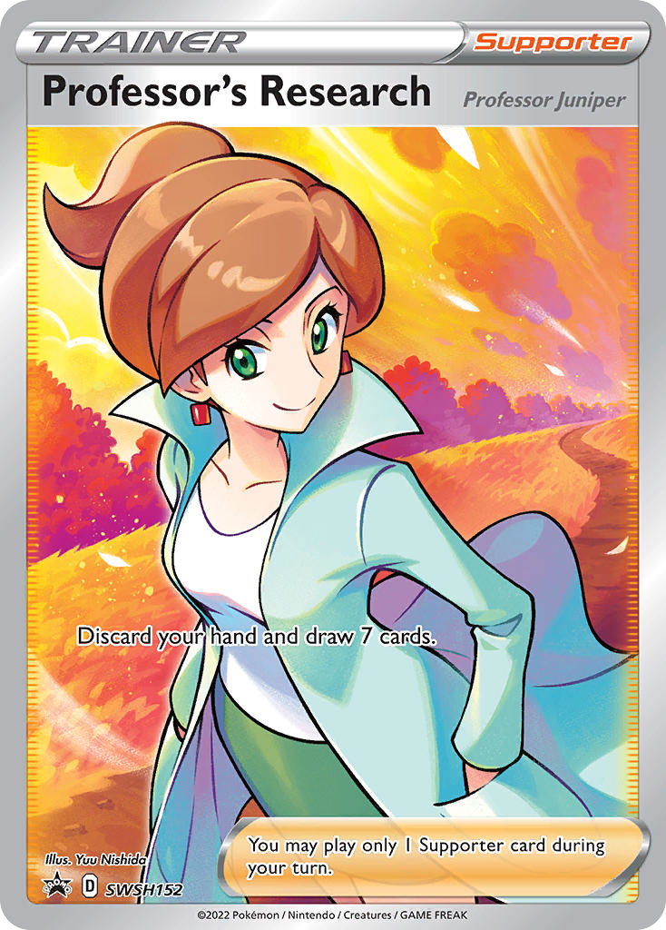 Professor's Research - 152/307 - holofoil - SWSH Black Star Promos