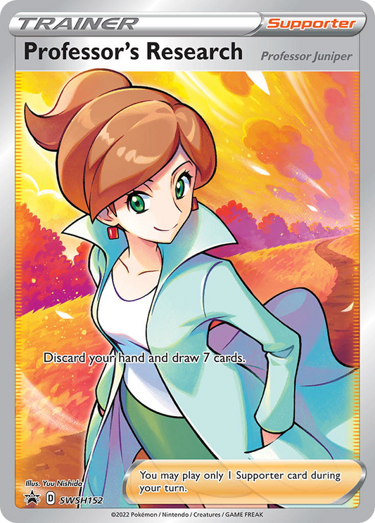 Professor's Research - 152/307 - holofoil - SWSH Black Star Promos