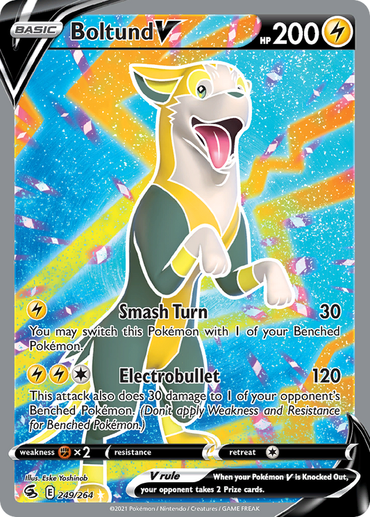 Boltund V - 249/264 - holofoil - Fusion Strike