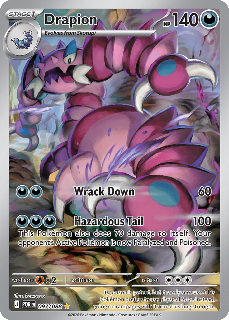 Drapion - 097/088 - holofoil - Perfect Order