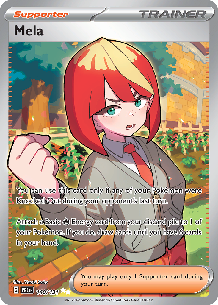 Mela - 140/131 - holofoil - Prismatic Evolutions