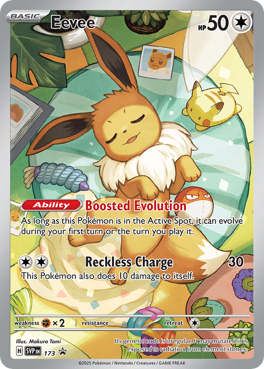 Eevee - 173/224 - holofoil - Scarlet & Violet Black Star Promos