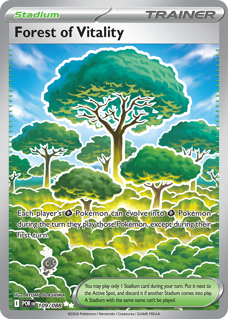 Forest of Vitality - 109/088 - holofoil - Perfect Order
