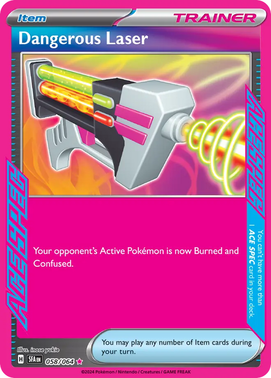 Dangerous Laser - 058/064 - holofoil - Shrouded Fable