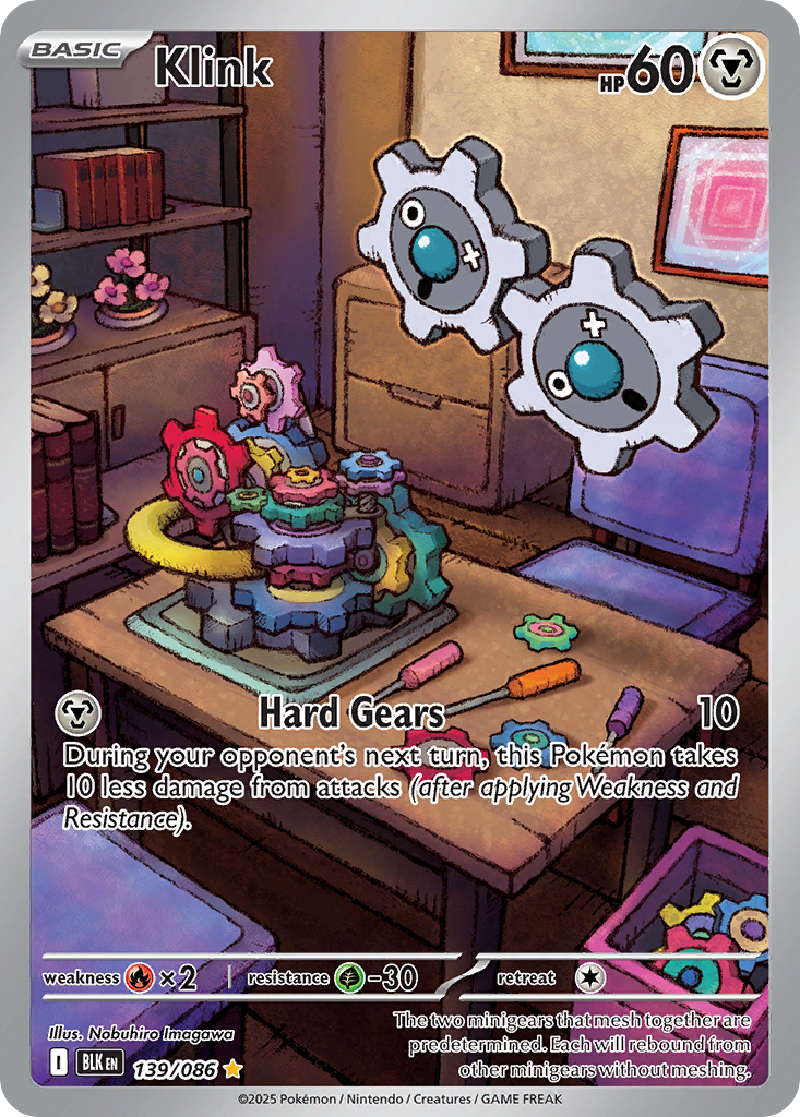 Klink - 139/086 - holofoil - Black Bolt