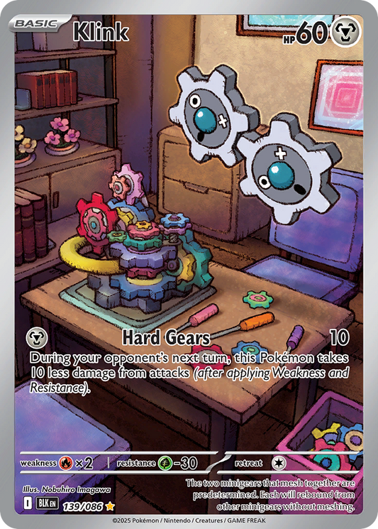 Klink - 139/086 - holofoil - Black Bolt