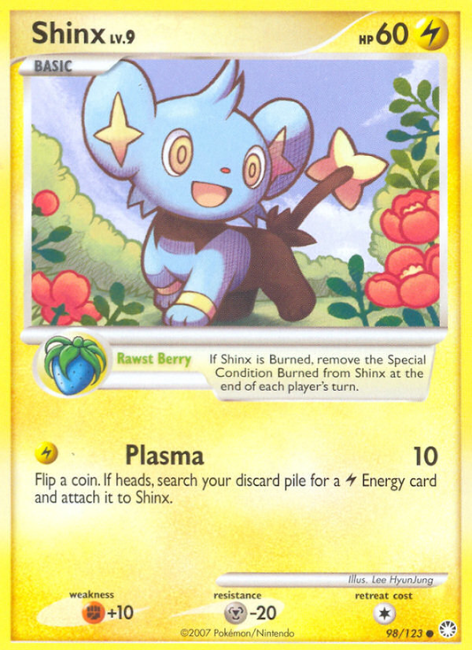 Shinx - 98/123 - snowflakeStamp - Mysterious Treasures