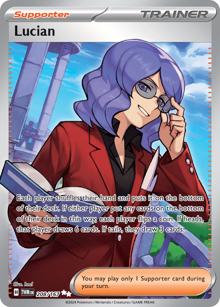 Lucian - 208/167 - holofoil - Twilight Masquerade