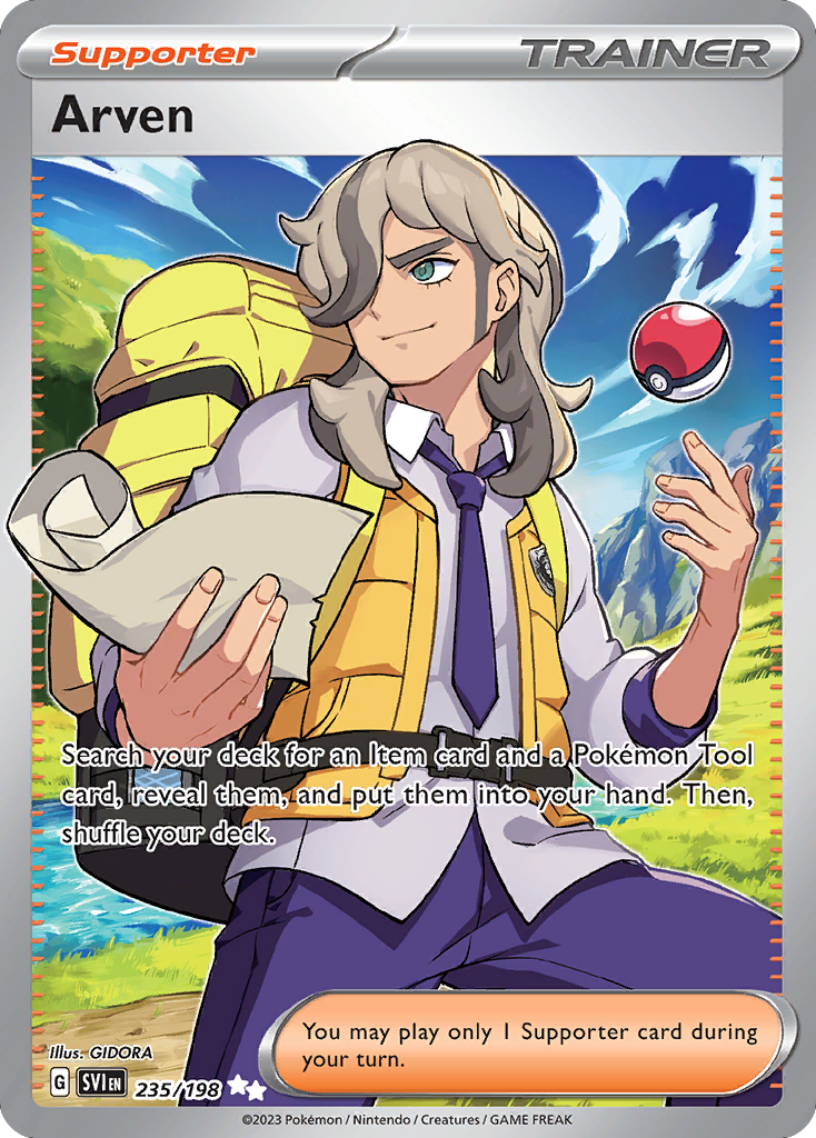 Arven - 235/198 - holofoil - Scarlet & Violet