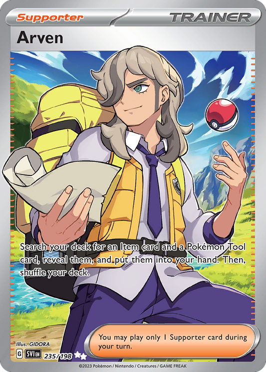Arven - 235/198 - holofoil - Scarlet & Violet