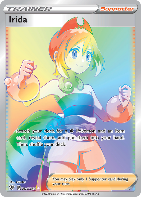 Irida - 204/189 - holofoil - Astral Radiance