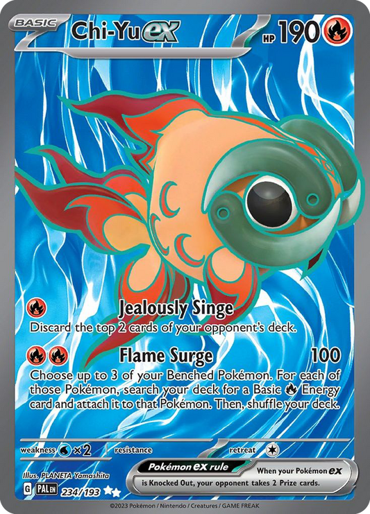 Chi-Yu ex - 234/193 - holofoil - Paldea Evolved