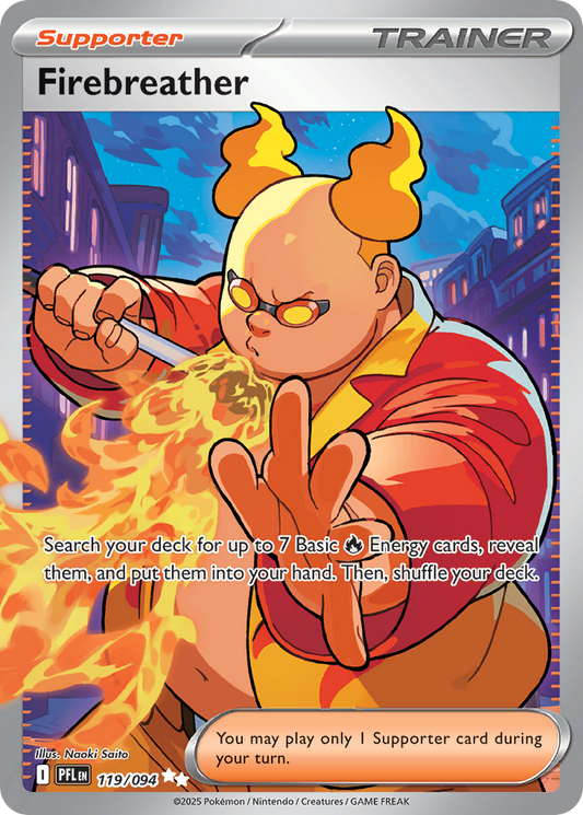 Firebreather - 119/094 - holofoil - Phantasmal Flames