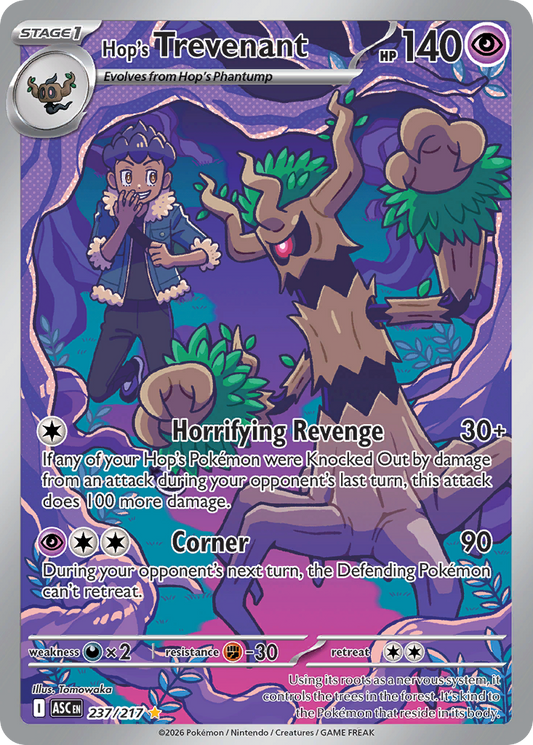 Hop's Trevenant - 237/217 - holofoil - Ascended Heroes