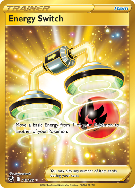 Energy Switch - 212/195 - holofoil - Silver Tempest